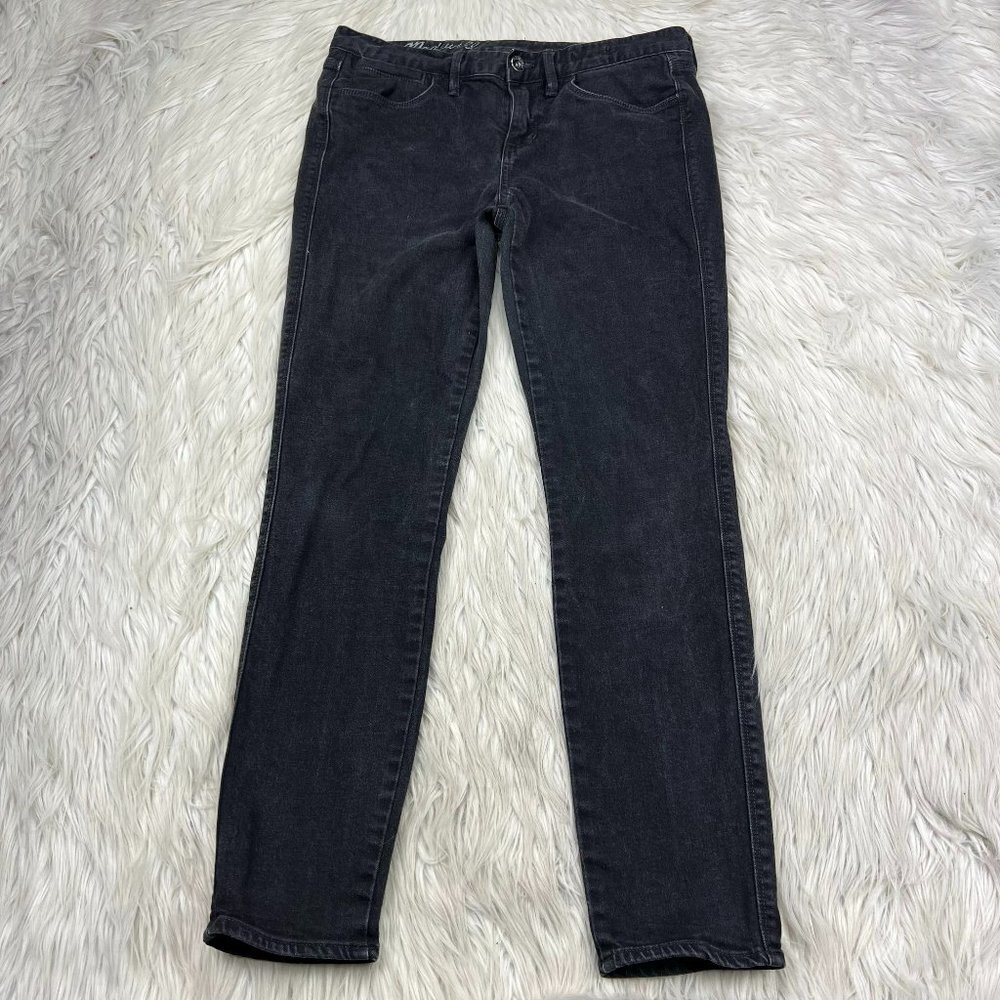 Madewell‎ Women's Black Wash Skinny Skinny Ankle Jeans